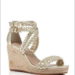 Tory Burch Bailey 90mm Ankle Strap Wedge